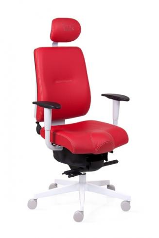 Ergonomické židle - zdravotní Peška - Vitalis Custom bílá