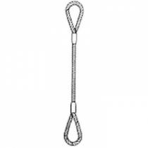 Přídavný metr lana pro 1-pramenný vazák z ocelových lan - oko/oko, 1900 kg