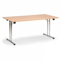 Skládací konferenční stůl Folding, 1600 x 800 mm, dezén buk