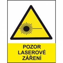 Pozor laserové záření