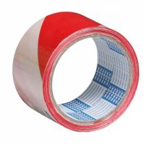 Páska na zábrany, červeno-bílá, 100 m