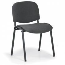 Konferenční židle VIVA - černé nohy, šedá