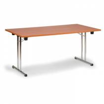 Skládací konferenční stůl Folding, 1600 x 800 mm, dezén třešeň