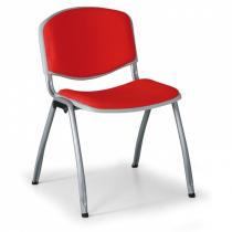 Čalouněná konferenční židle LIVORNO, červená