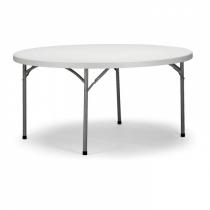 Kulatý cateringový stůl, 1500 mm, skládací deska stolu