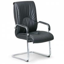 Konferenční / přísedící židle LUX, černá