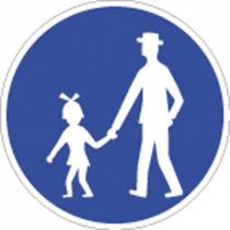 Dopravní značka - Stezka pro chodce (C7a)