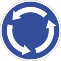 Dopravní značka - Kruhový objezd (C1)
