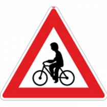 Dopravní značka - Cyklisté (A19)