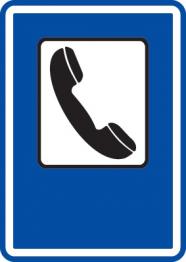 Dopravní značka - Telefon (IJ6)