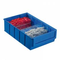 Plastový regálový box ShelfBox, 183 x 300 x 81 mm, modrý