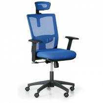 Kancelářská židle Uno, modrá/černá