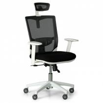 Kancelářská židle Uno, černá/bílá