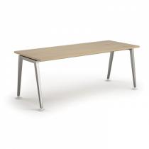 Jednací stůl Alfa 1800 x 800 mm, bříza