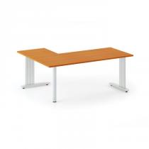 Kancelářský stůl Flexible L 1800 x 1800 mm, třešeň