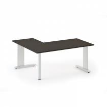 Kancelářský stůl Flexible L 1800 x 1800 mm, wenge