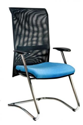 Konferenční židle - přísedící Antares - Konferenční židle 1580/S Gala NET (GREY)