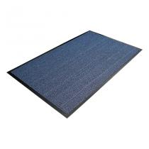  Modrá textilní čistící vnitřní vstupní rohož - 90 x 120 x 0,7 cm