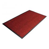  Červená textilní čistící vnitřní vstupní rohož - 120 x 180 x 0,7 cm