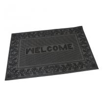  Gumová vstupní kartáčová rohož Welcome - Leaves - 60 x 40 x 0,6 cm