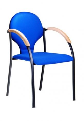 Konferenční židle - přísedící Alba - Konferenční židle Neon černý DP