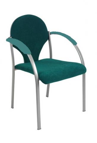 Konferenční židle - přísedící Alba - Konferenční židle Neon šedý PP