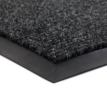  Černá textilní zátěžová čistící rohož Catrine - 60 x 80 x 1,35 cm