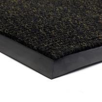  Černo-hnědá textilní zátěžová čistící rohož Catrine - 200 x 100 x 1,35 cm