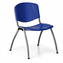 Jídelní židle Livorno Plastic, modrá