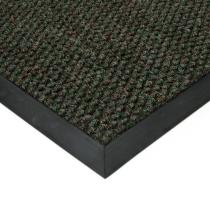  Zelená textilní zátěžová vstupní čistící rohož Fiona - 100 x 100 x 1,1 cm