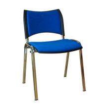  Konferenční židle Smart Chrom, modrá