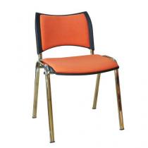  Konferenční židle Smart Chrom, oranžová