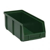  Plastový box Manutan Expert  8,3 x 10,3 x 24 cm, zelený
