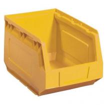  Plastový box Manutan Expert  12,5 x 14,5 x 24 cm, žlutý