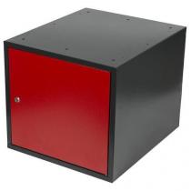  Závěsný kontejner, 47 x 51 x 59 cm, antracit/červený