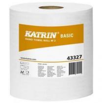  Papírové ručníky Katrin Basics M 2vrstvé, 150 m, šedá, 6 ks