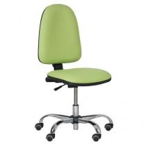  Pracovní židle Torino plus s měkkými kolečky, zelená