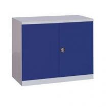  Dílenská skříň na nářadí, 104 x 120 x 50 cm, šedá/modrá