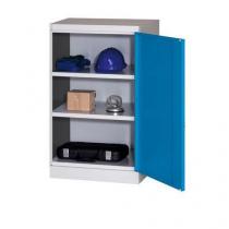  Dílenská skříň na nářadí, 104 x 60 x 43,5 cm, šedá/modrá