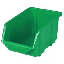  Plastový box Ecobox medium 12,5 x 15,5 x 24 cm, zelený