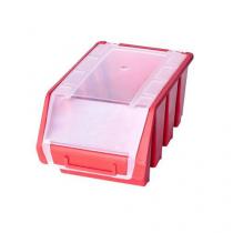  Plastový box Ergobox 3 Plus 12,6 x 17 x 24 cm, červený