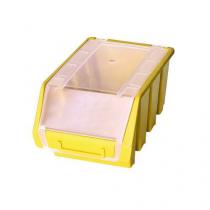  Plastový box Ergobox 3 Plus 12,6 x 17 x 24 cm, žlutý