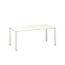  Kancelářský stůl Alfa 200, 180 x 80 x 74,2 cm, rovné provedení, dezén bílá, RAL9010