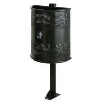  Kovový venkovní odpadkový koš Heavy Duty, objem 35 l