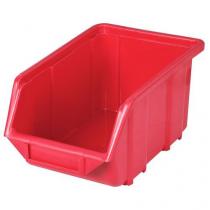  Plastový box Ecobox medium 12,5 x 15,5 x 24 cm, červený