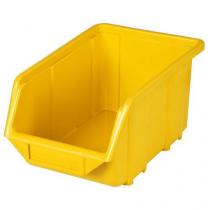  Plastový box Ecobox medium 12,5 x 15,5 x 24 cm, žlutý