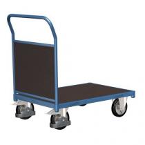  Plošinový vozík s madlem s plnou výplní, do 1 000 kg, 100,6 x 172,8 x 80 cm