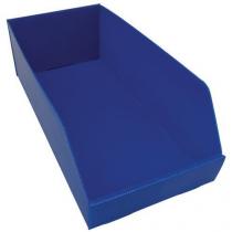  Plastový box PP, 15,5 x 24 x 48 cm, modry
