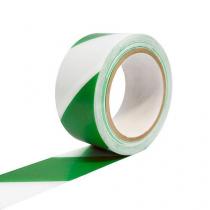  Podlahová páska C-tape, šířka 50 mm, bílá/zelená