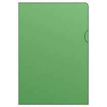  Barevné zakládací obaly L, hladké, 100 ks, zelené